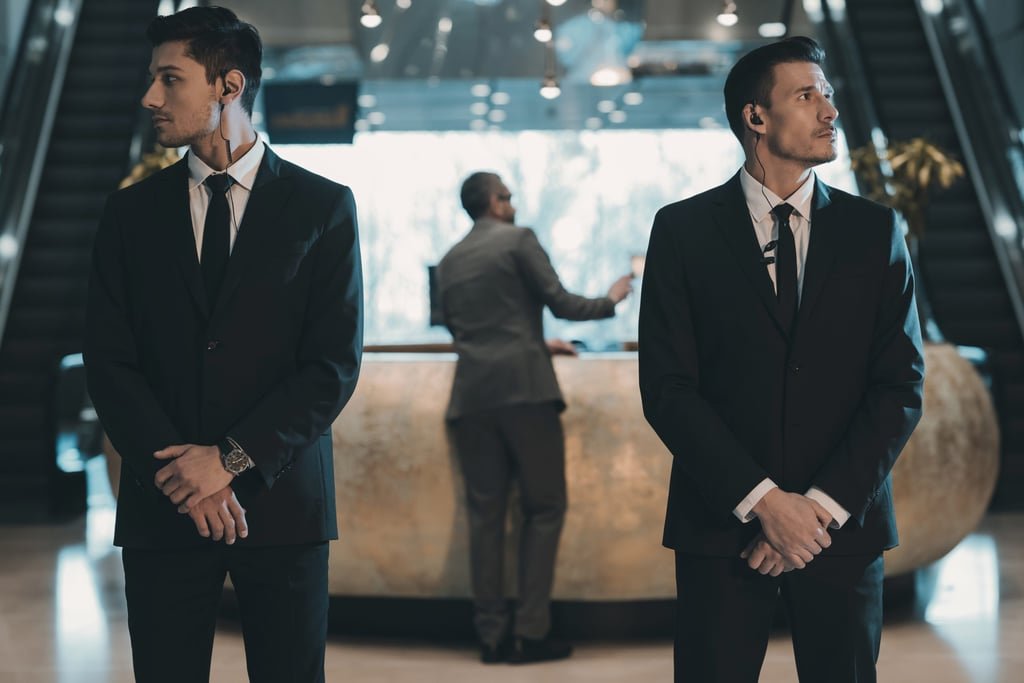 Discreet close protection in luxury setting